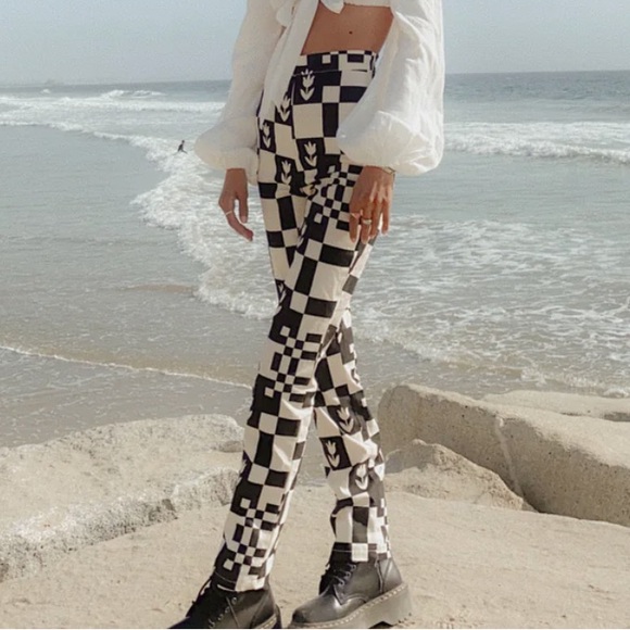 Verge Girl Pants & Jumpsuits Vrg Girl X Britt Harvey Black And